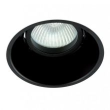 Koni oprawa wpuszczana 1x50W GU10 230V czarna